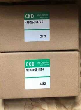 【议价】4RD239-GS4-E2-3原包装CKD喜开理电磁阀