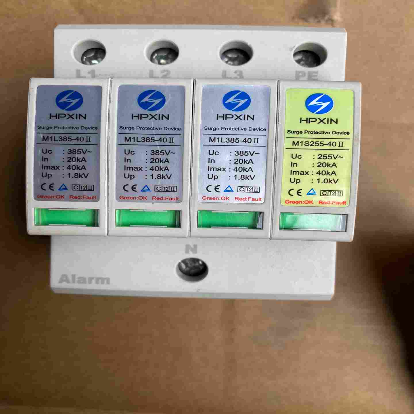 海鹏信HPXIN电源浪涌保护器M1L385-40 II 3P~询价