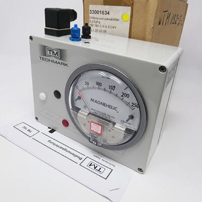 TM Techmark TM 19225SE24V 0250Pa Max.70kPA Diff. Druckwchter