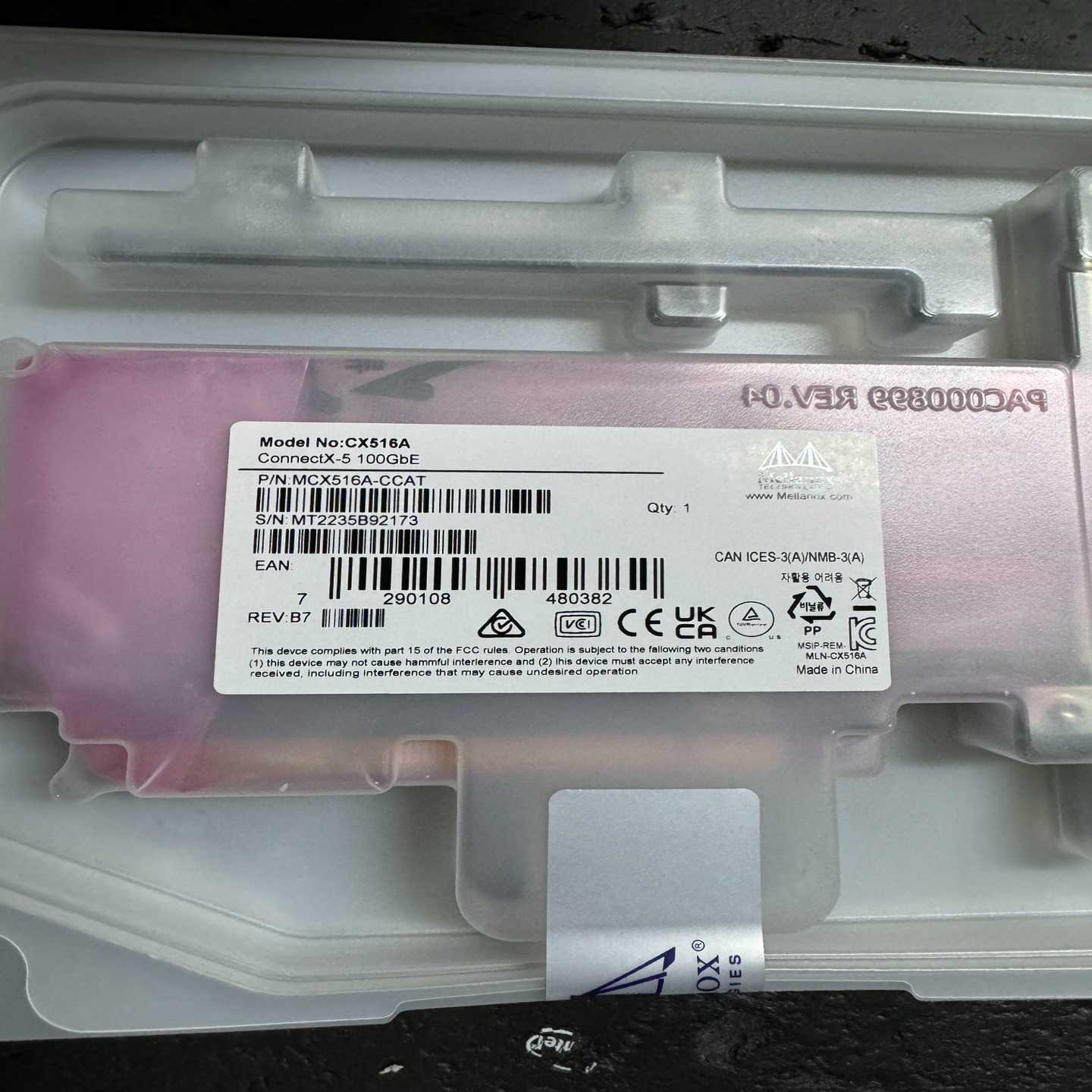 全新盒包Mellanox迈络思MCX516A-CCAT-议价