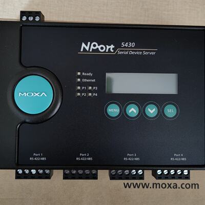 议价摩莎MOXA NPort 5430  NPort 5430I  4口RS422/485串口服务器