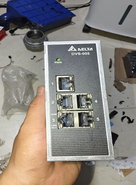 台达交换机DVS-005I00工业级以太网，未使用询价