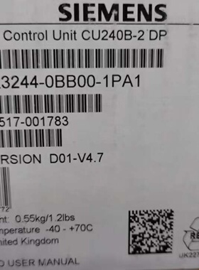 议价6SL3244-0BB00-1PA1 西门子CU240B-2