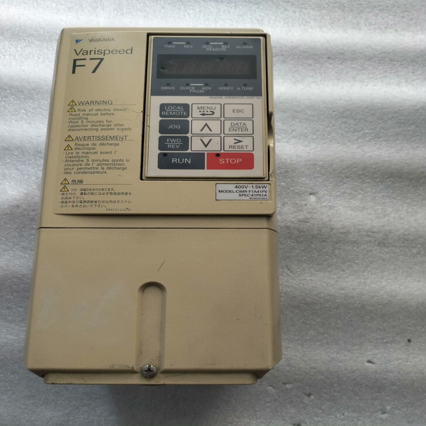 【请询价】安川变频器    CIMR-G7A41P5