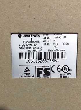 (工仔机械）440R-H23177 MSR211P 安全继电