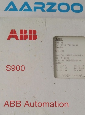 1Pc Nuevo ABB S900 AI4HEx AI930S Mdulo De Entrada Analgica