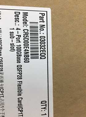 华为CR5D00E4NB60 四口100G灵活插卡