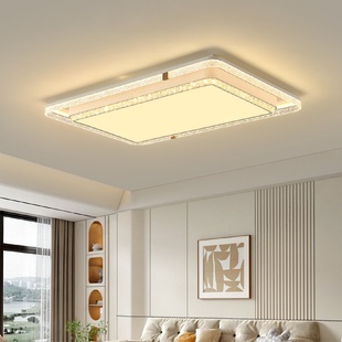 轻奢大气客厅餐厅卧室led三色变光家用灯具 北欧后现代吸顶灯时尚