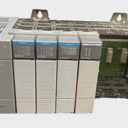 ALLEN BRADLEY SLC 500 1746P3 1746OB8  17460B16E  7 SLOT RACK