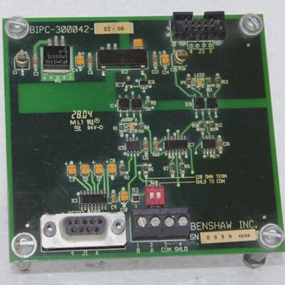 BENSHAW BIPC3000420206 COMMUNICATION CARD MICRO 2 RS232  485