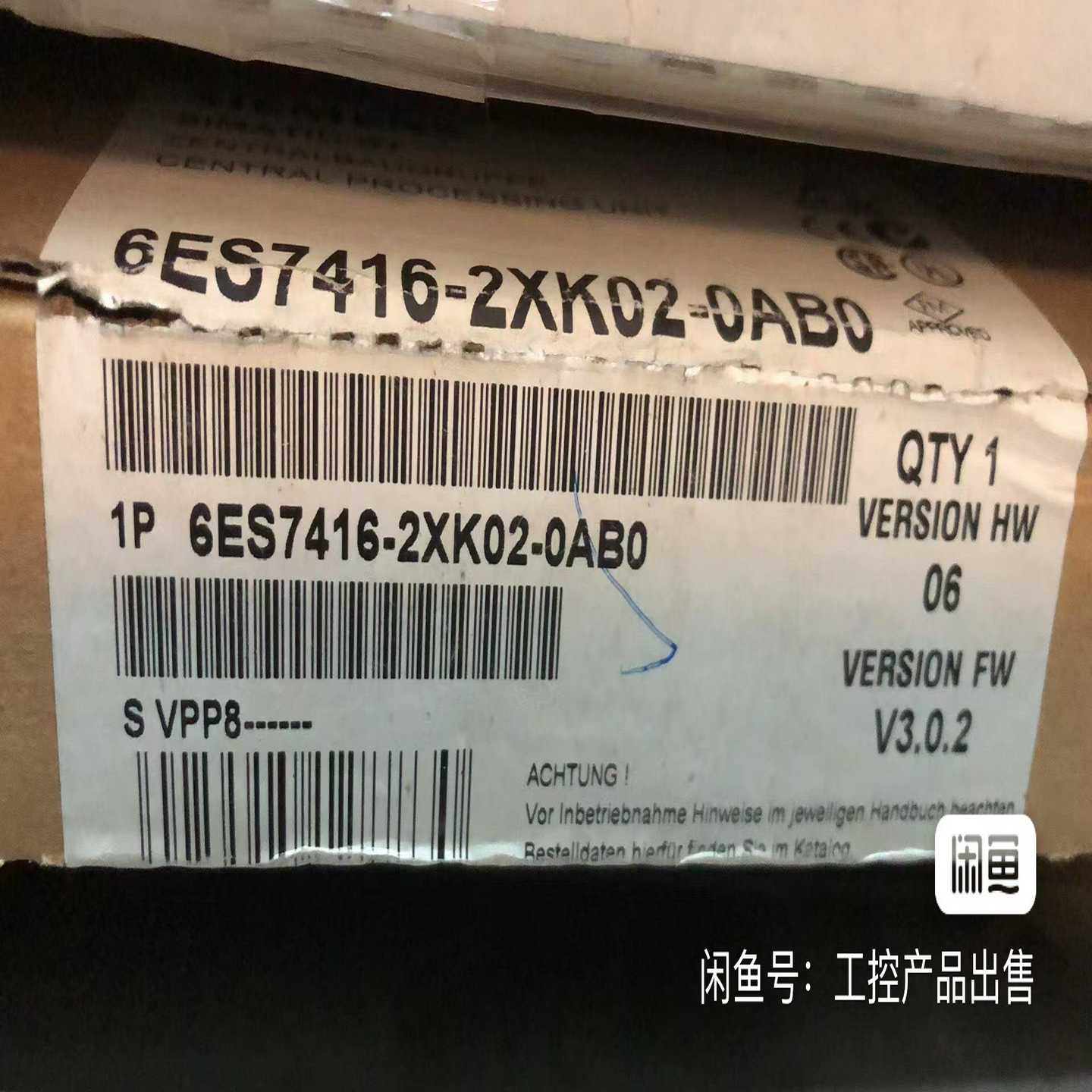 询价中央处理器6ES7416-2XK02-0AB
