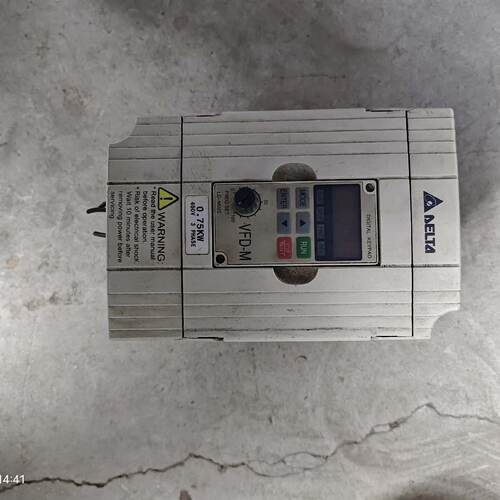 台达变频器VFDOO7M43B物品实景实物拍摄具体详情看，议价商品