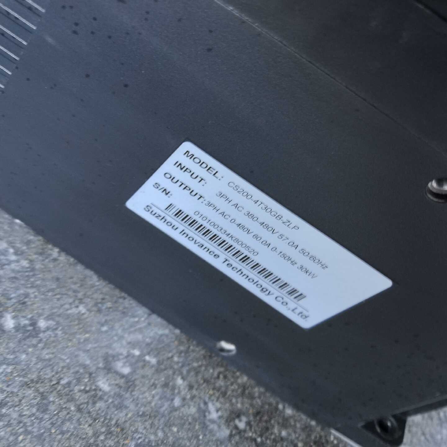 议价汇川变频器成色漂亮功能包好ECS200-4T30GB-现货/维修