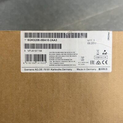 西门子模块6GK52080BA102AA3全新西门子-议价
