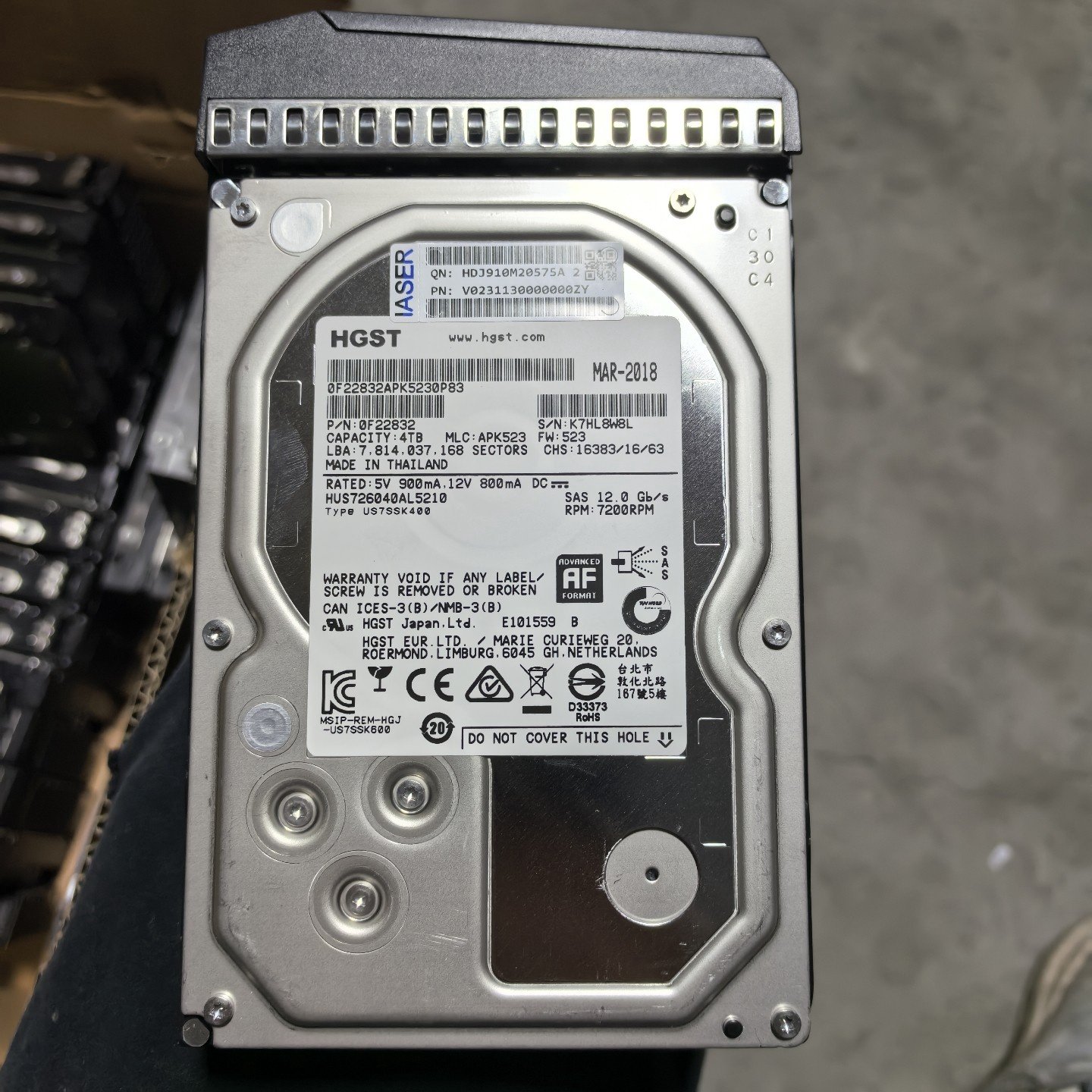 日立4T7K6000HUS726040AL5210S议价