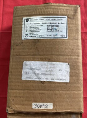 德国TR帝尔编码器CE65M，型号110-00068，全新原--议价商品