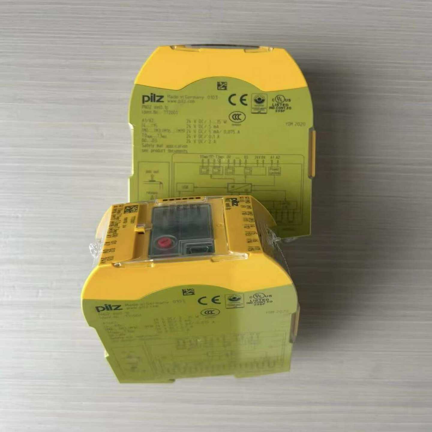 PILZ安全继电器mm0.1p，型号77