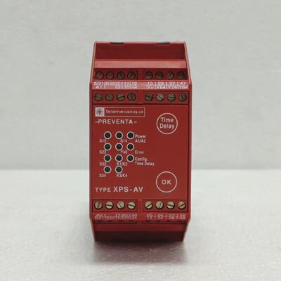 SCHNEIDER XPSAV11113 PREVENTA SAFETY RELAY 24V DC 0300S TIME