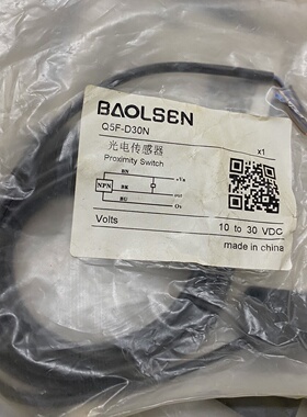 询价-baolsen光电传感器型号Q5FD30N百分百原