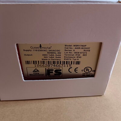 AB罗克韦尔继电器MSR178DP440RM23227拍前询价