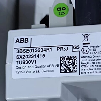 询价-模块底座TU830V1型号3BSE013234R1