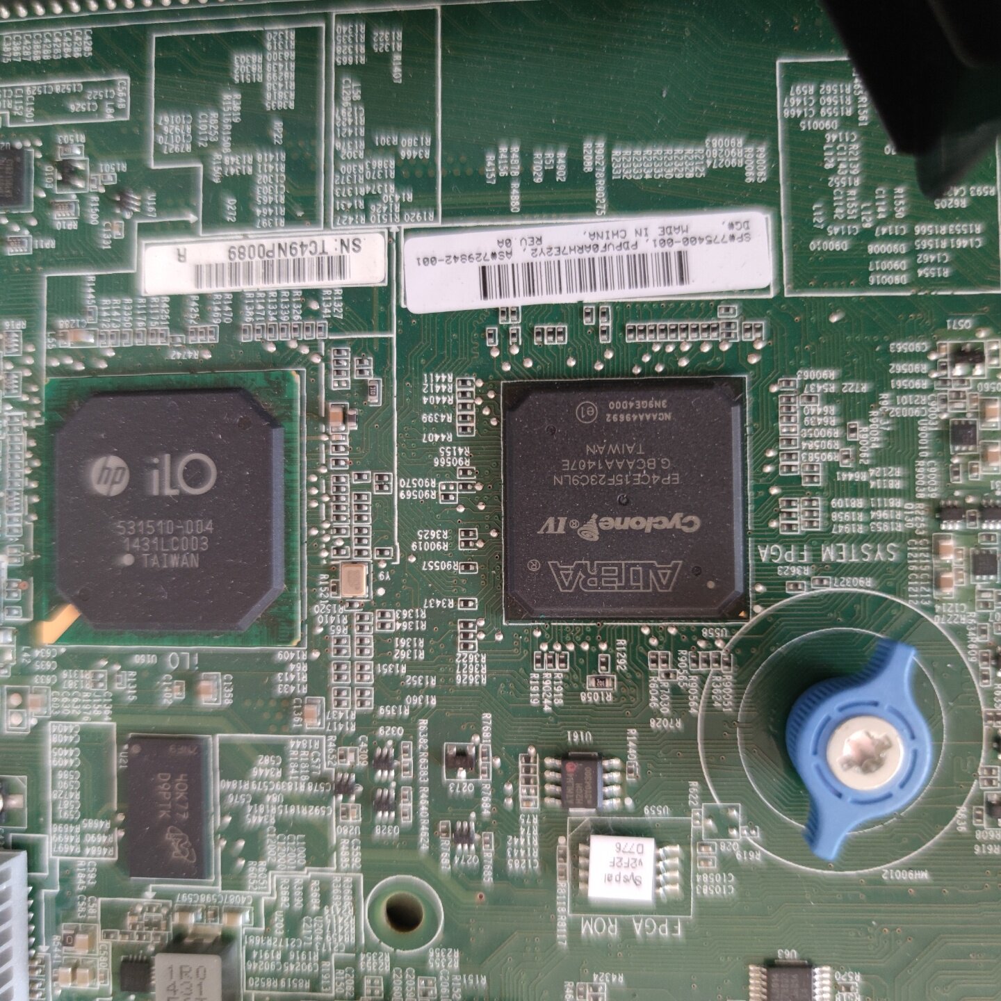 【询价】HP 360/380G9主板775400 843307-00 - 实物图