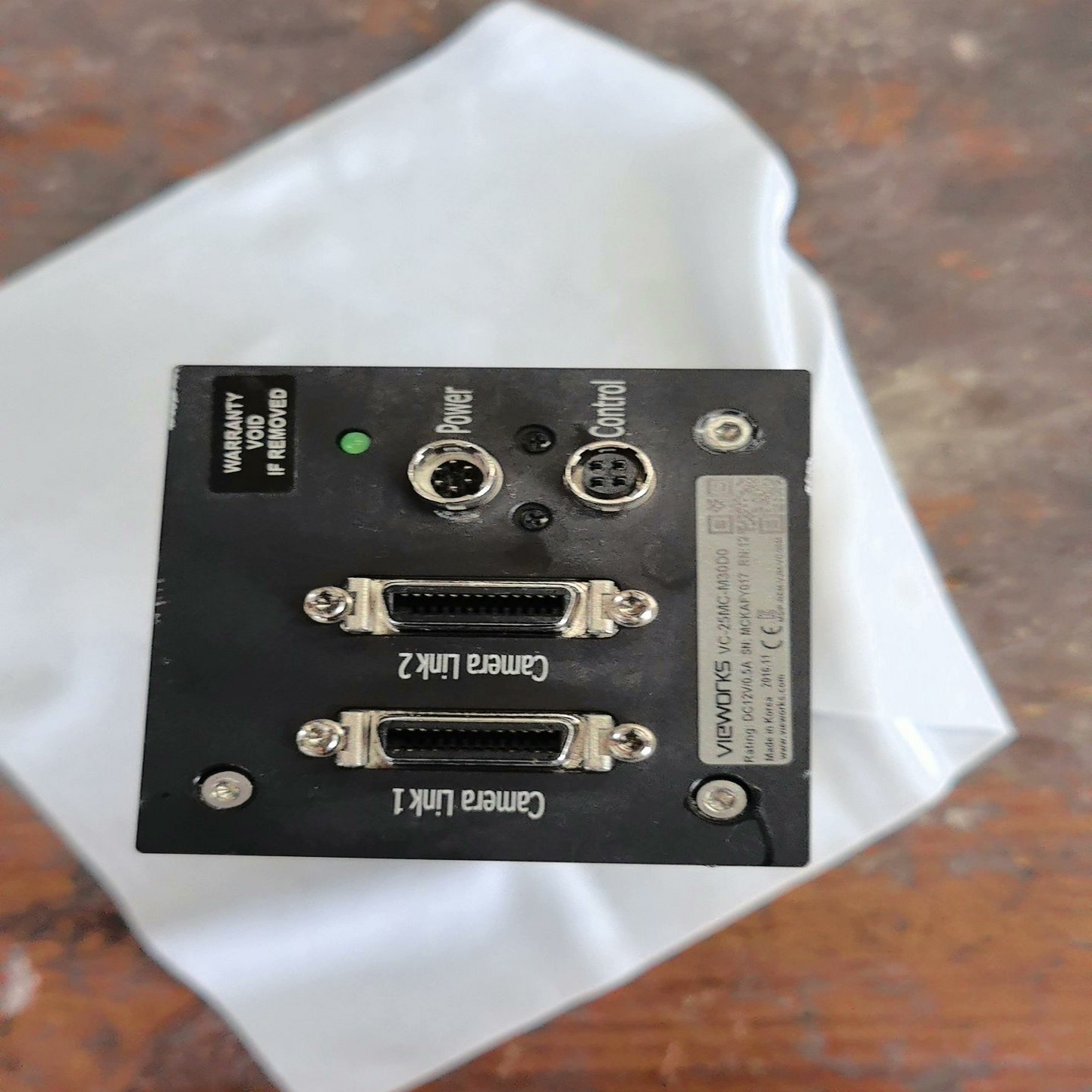 VIEWORKS VC-25MC-C30D0 工业高速面阵扫【侨报商行】