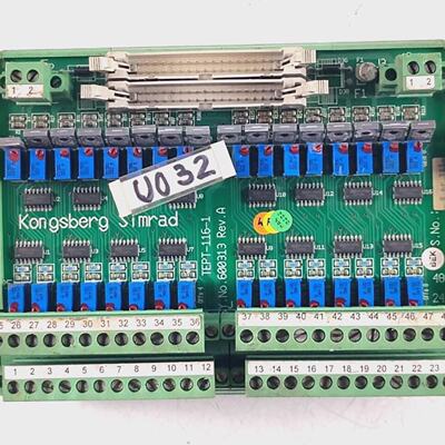 Kongsberg Simrad TEPT1161 Assy No 600313 Rev.A 600314 Rev.B
