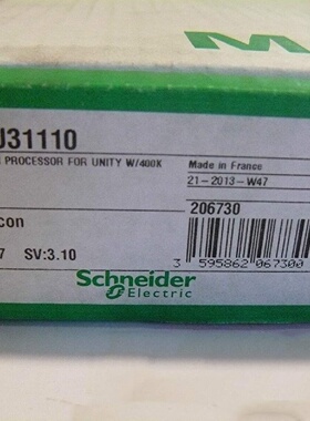 议价施耐德全新模块140CPU31110现货促销质保一年