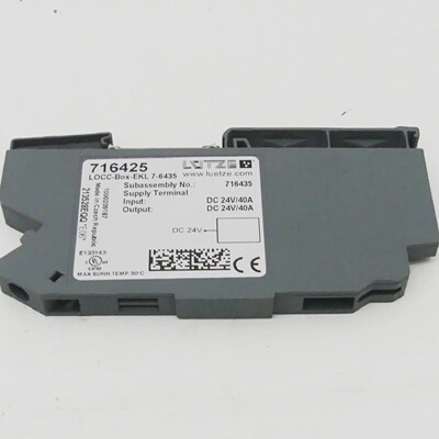 议价Luetze 716425 LoccBoxEkl 76435 Einspeiseklemme 716435 Us