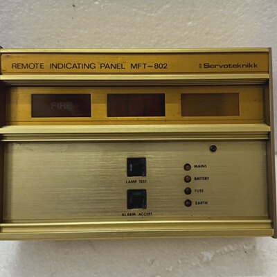 SERVOTEKNIKK MFT802 REMOT INDICATING PANEL
