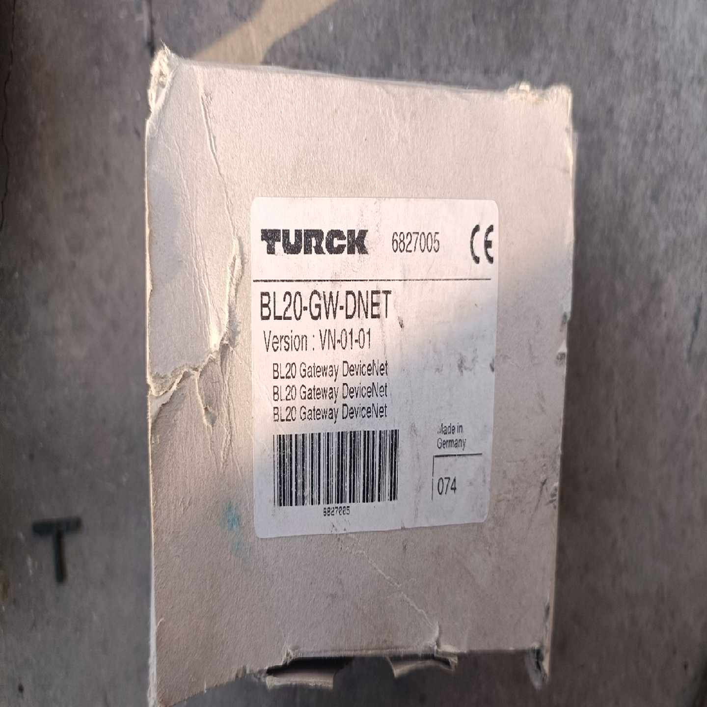 (工仔机械）带包装    TURCK图尔模块 BL20-GW-DNET