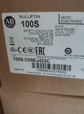 配件AB接触器100SC09EJ422C100SC09EJ422BC议价