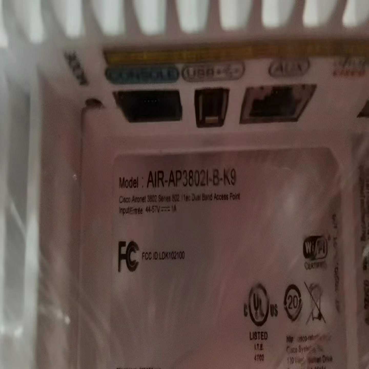 思科CISCO AIR-AP3802I-B-K9 千兆企业级~议价