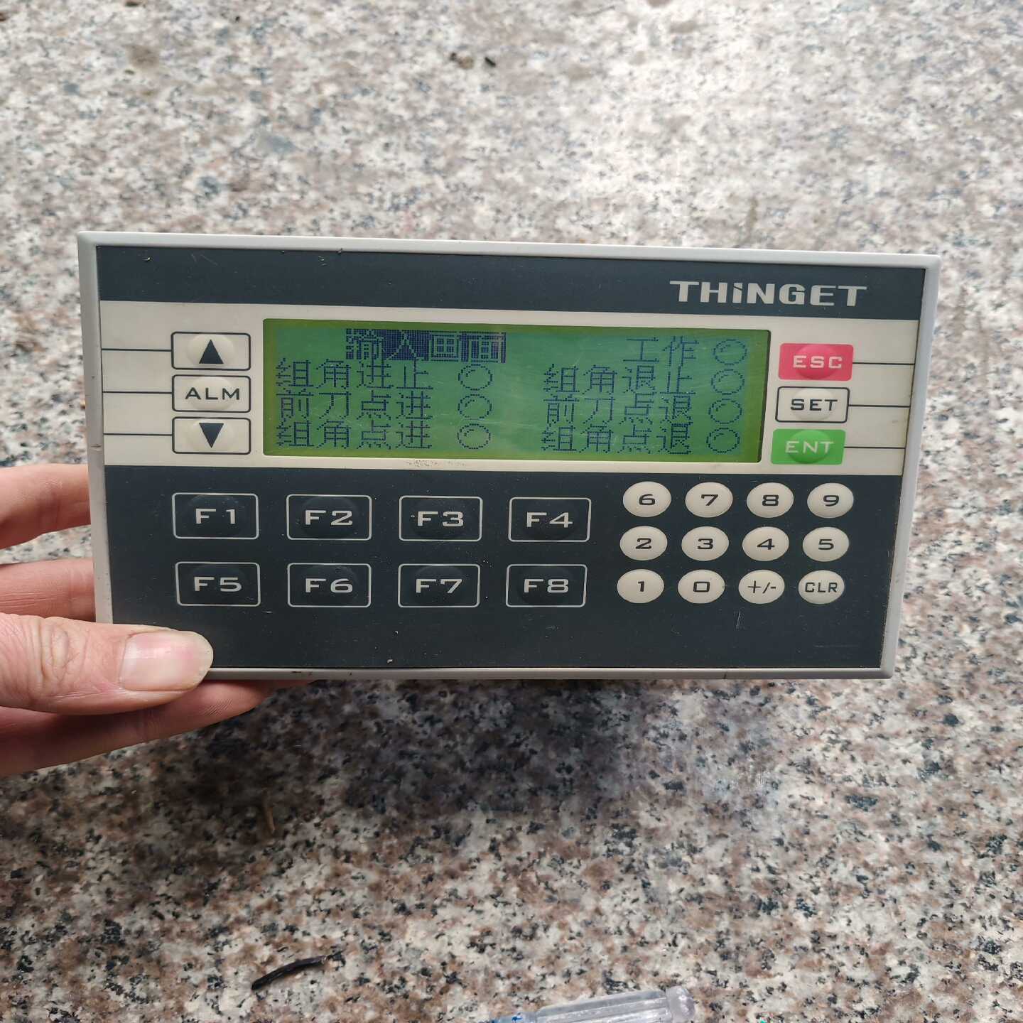 XP1-18T信捷文本显示器，拆机一台，v7.1如图实物图片-议价