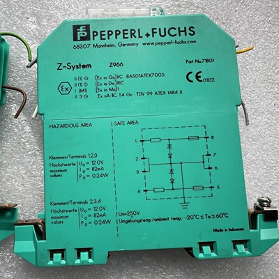 询价*倍加福PEPPERLFUCHSZ966齐纳式安全栅型号