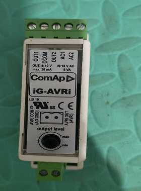 拆机原装ComAp/科迈IG-AVRi调压模块，功能正常--议价商品
