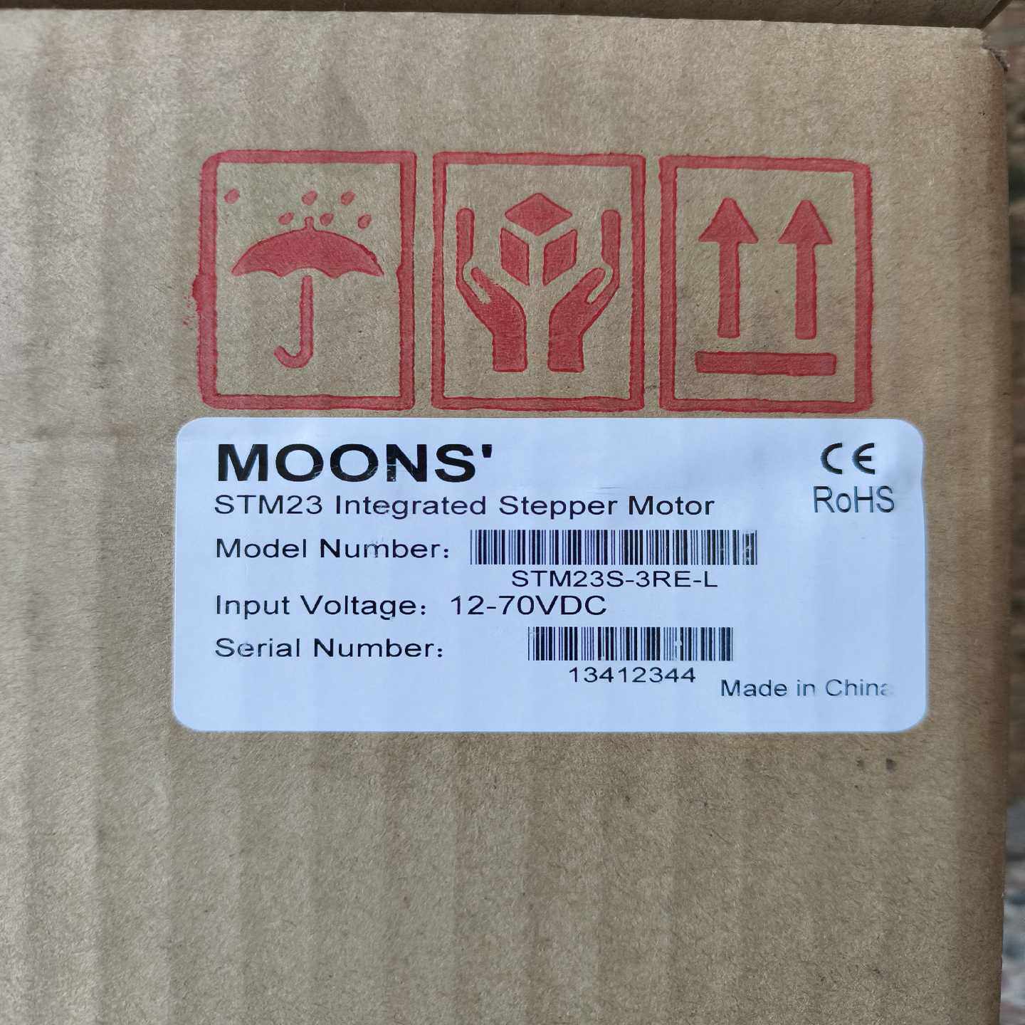 MOONS鸣志STM23S-3RE-L步进电机--议价商品