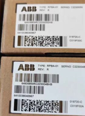 议价RPBA-01  全新 ABB变频器 通讯模块
