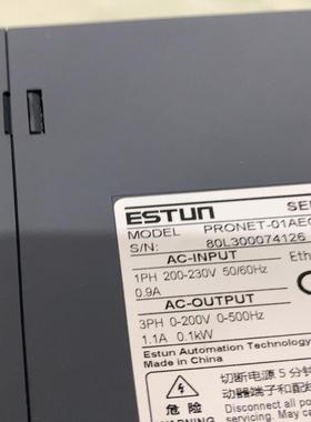 ESTUN/埃斯顿ESTUN埃斯顿伺服驱动器，型号PRO~询价