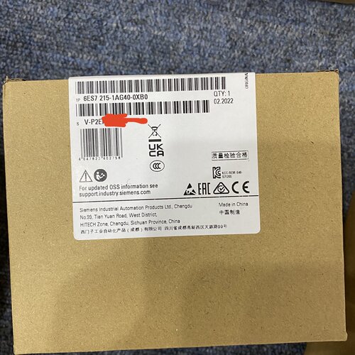 【询价】6ES7 215-1AG40-0XB01200模块