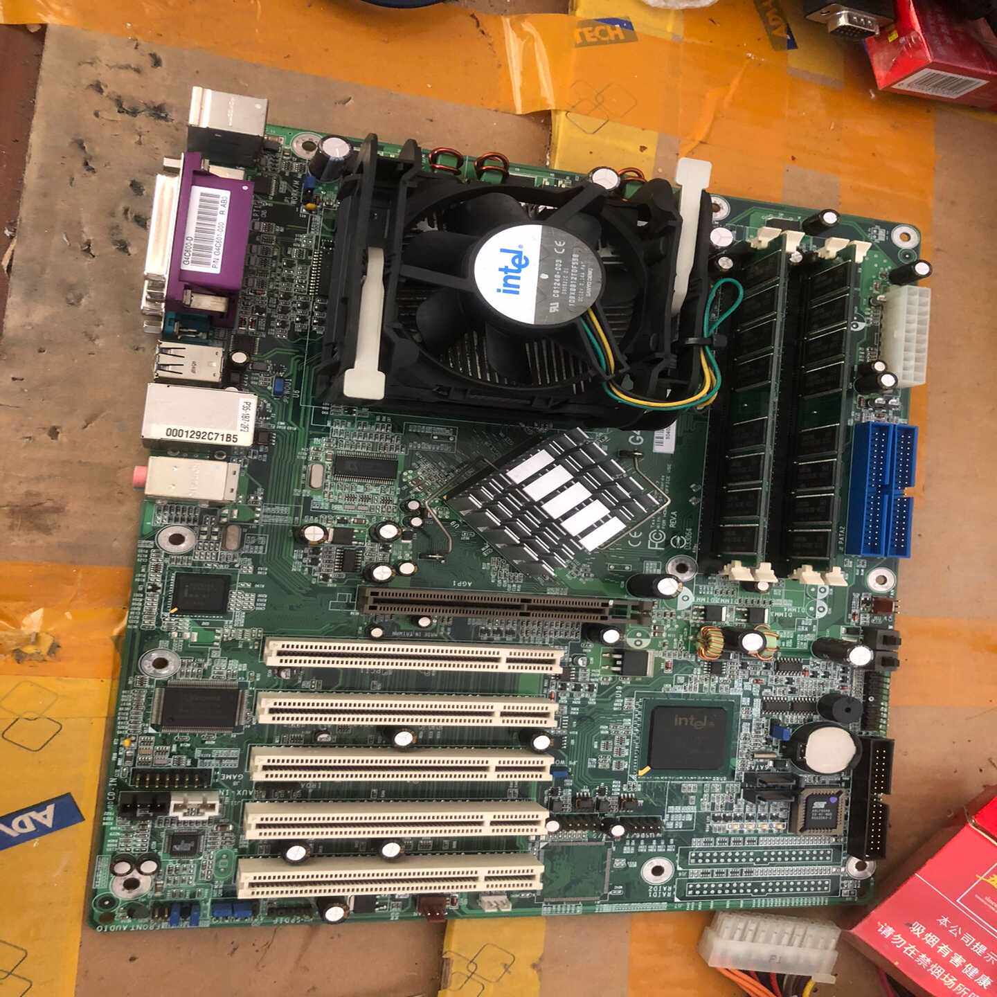 DFI主板，G4C600，功能正常询价