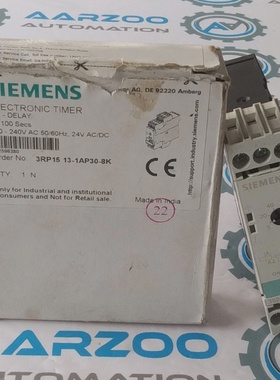1 Stck Neuer Siemens 3RP15131AP308K Zeitrelais Einschaltverz