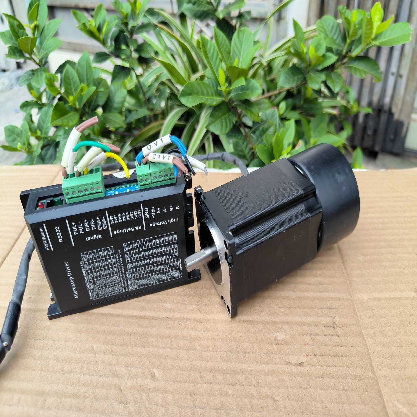 议价57步进电机带刹车套装，2MSD403X-1驱动器k57-7现货/维修