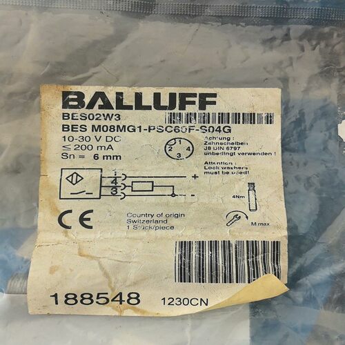 把巴鲁夫接近开关BES02W3~询价