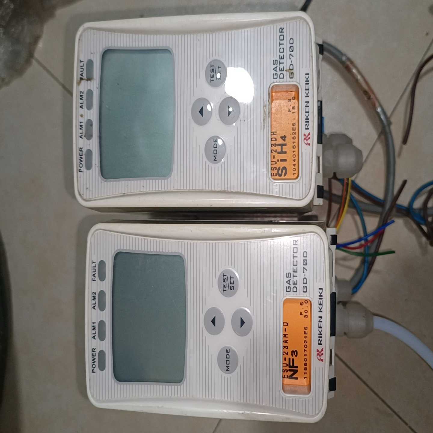 理研RIKEN GD-70D硅烷气体侦测器，功能正常询价