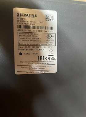 MM440变频器6SE6440-2UD31-1CA1二~询价
