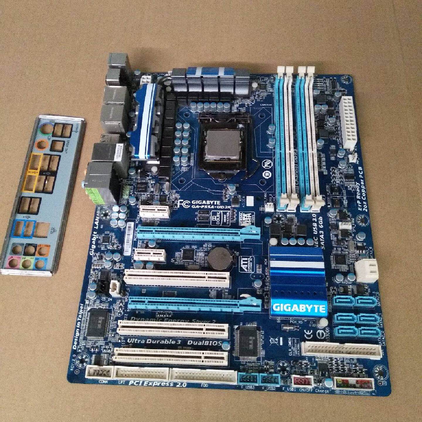 议价技嘉P55AUD3R主板i5750CPU两件议价