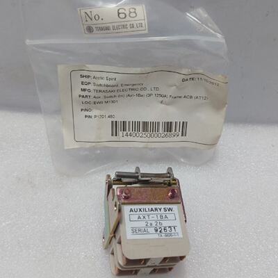 Interruptor Auxiliar Terasaki AXT1BA 2A 2B