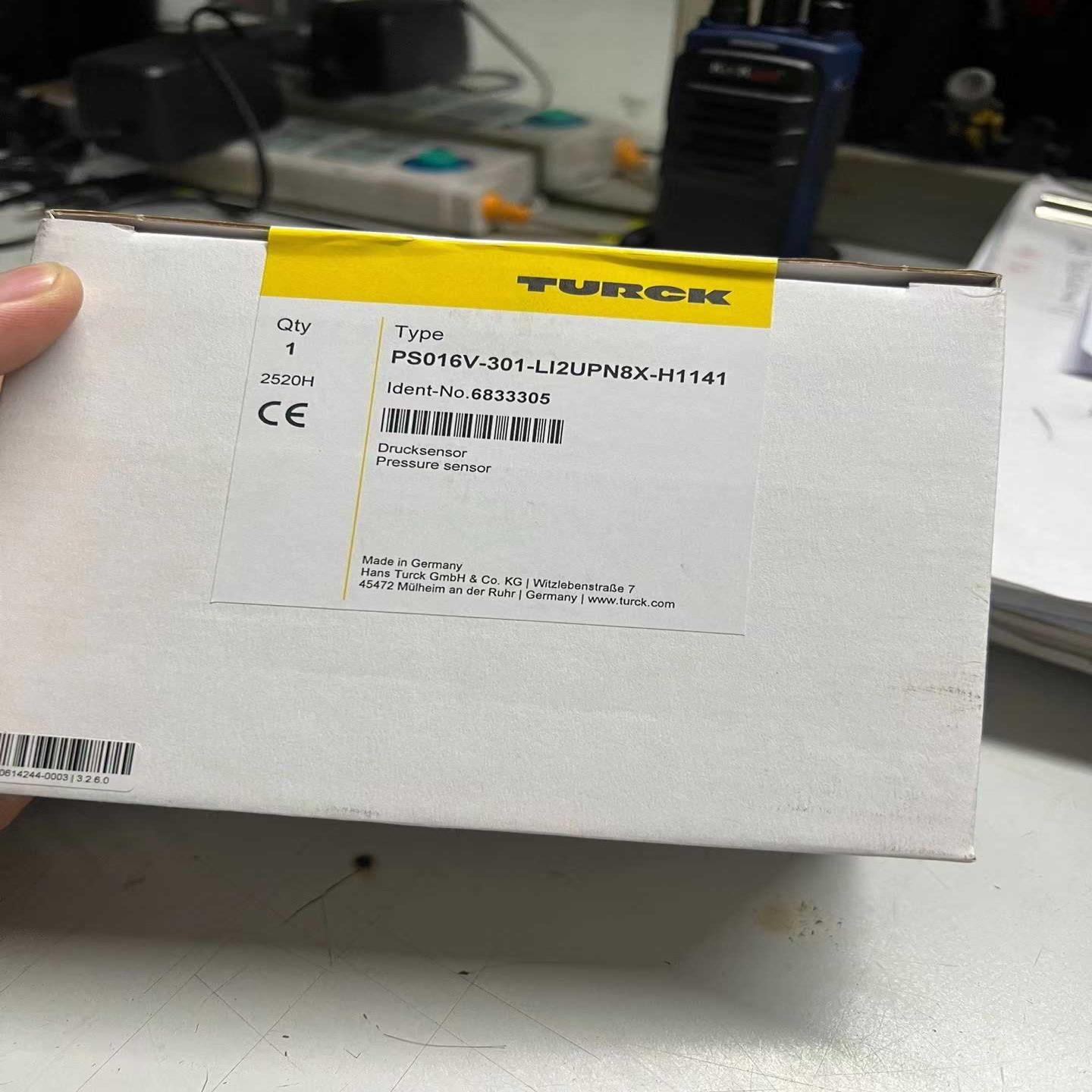 图尔克压力传感器PS016V-301-LI2UP8X-H11拍前询价